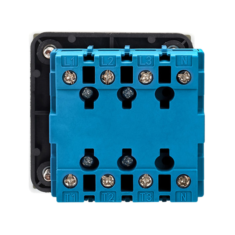 ZHUCO SZD11-25/400010 Серо-черная панель OFF-ON двухшаговый трехфазный четырехпроводной выключатель нагрузки с креплением на панель навесного замка