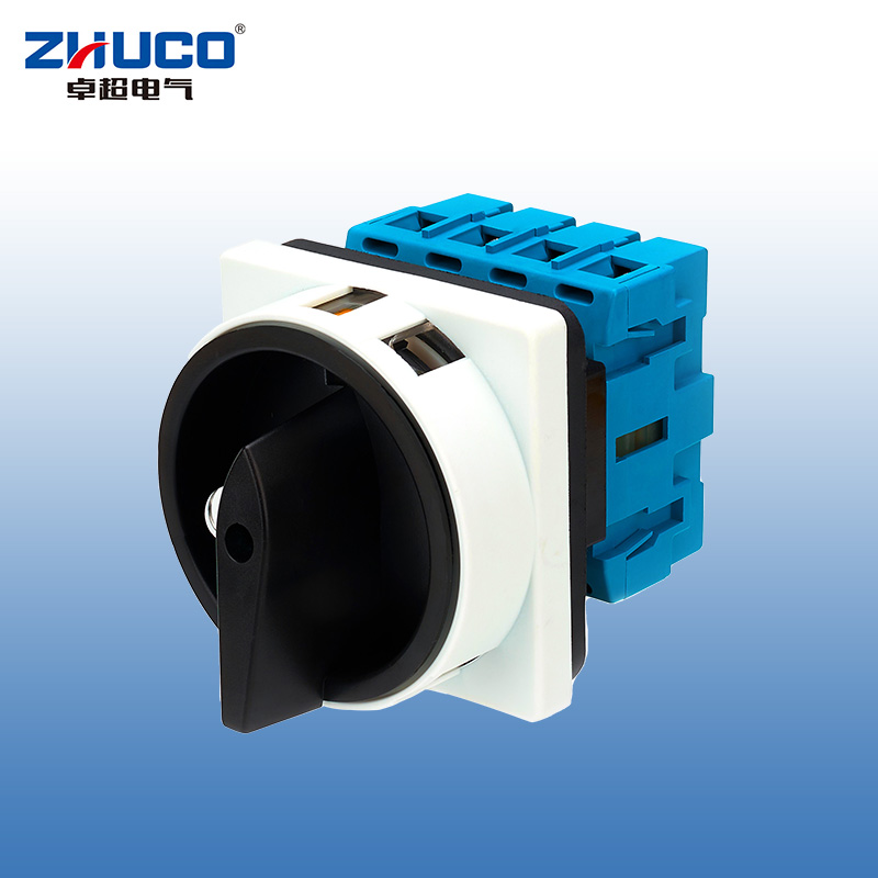 ZHUCO SZD11-25/400010 Серо-черная панель OFF-ON двухшаговый трехфазный четырехпроводной выключатель нагрузки с креплением на панель навесного замка