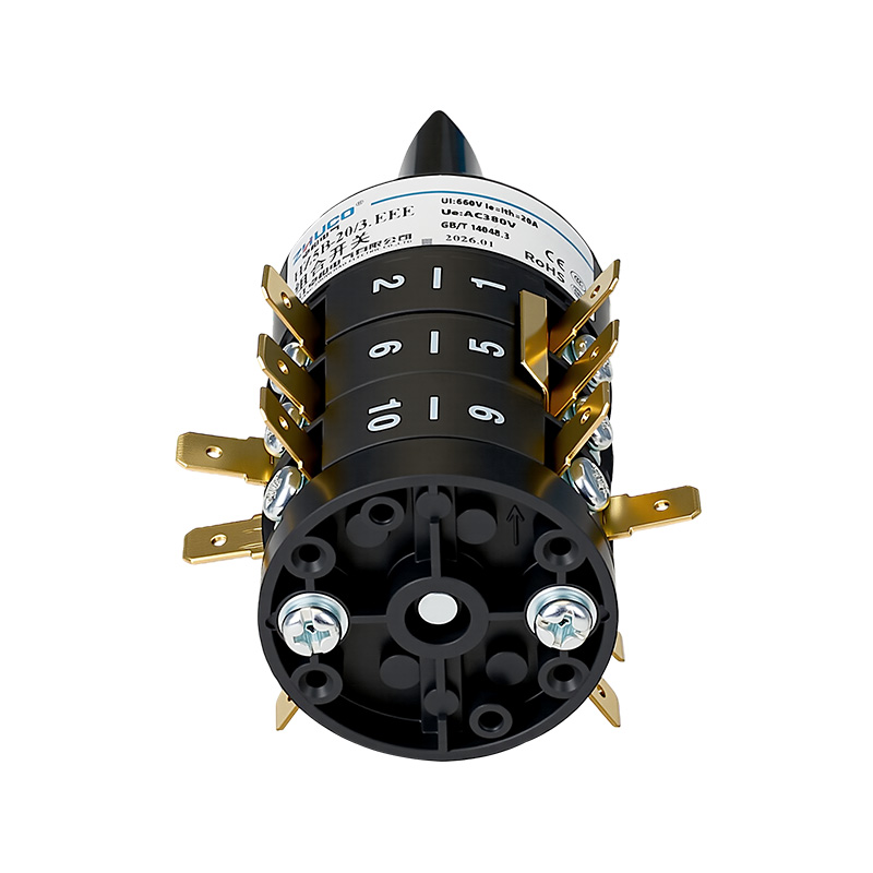 ЧЖУКО HZ5B-20/3.EEE 0-1-2-3-4 Пятипозиционный трехсекционный комбинированный переключатель