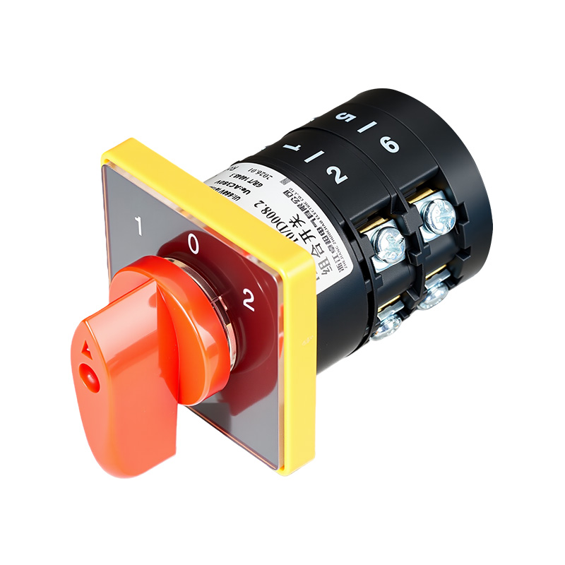 ZHUCO HZ5B-10/D008.2 1-0-2 Трехпозиционный двухсекционный комбинированный переключатель