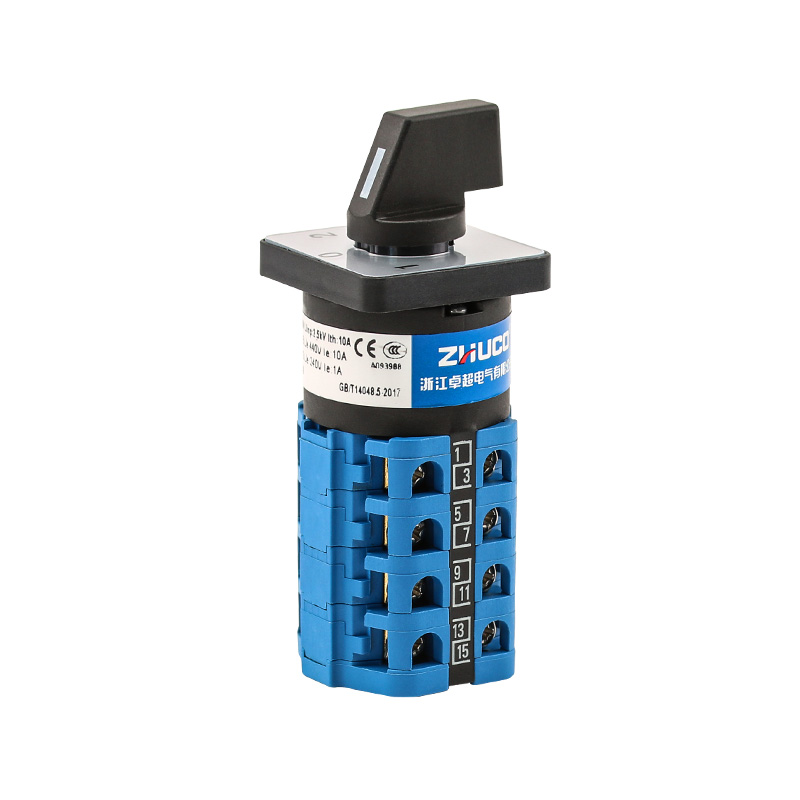 ZHUCO SZW26-10/D404.4 1-0-2 Трехпозиционный четырехсекционный переключатель