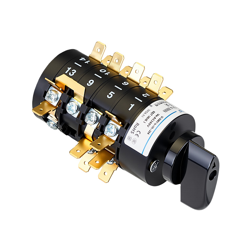 ЧЖУКО HZ5B-204.BBB 0-1-2-3-4-5-6 7-позиционный 4-секционный комбинированный переключатель