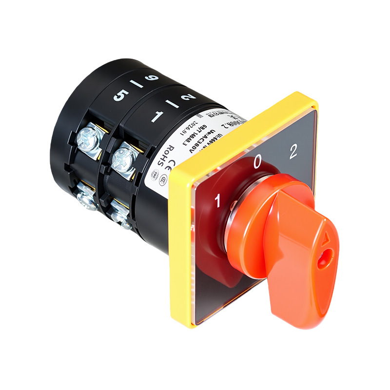 ZHUCO HZ5B-10/D008.2 1-0-2 Трехпозиционный двухсекционный комбинированный переключатель