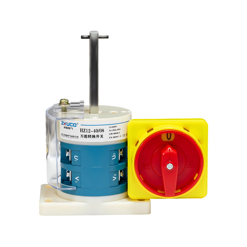 ZHUCO HZ12-40/08 OFFON Двухпозиционный двухсекционный станок/токарный станок с блокировкой электрического шкафа, выключатель питания