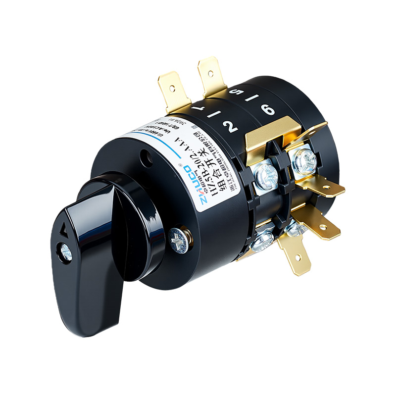 ЧЖУКО HZ5B-20/2.AAA 1-0-2 Трехпозиционный двухсекционный комбинированный переключатель