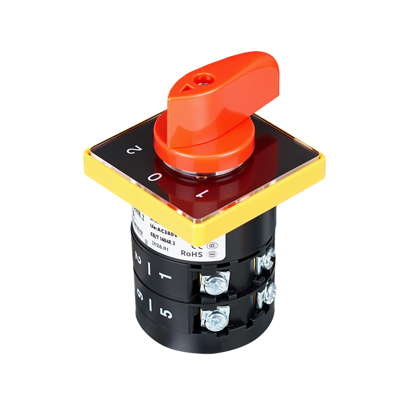 ZHUCO HZ5B-10/D008.2 1-0-2 Трехпозиционный двухсекционный комбинированный переключатель