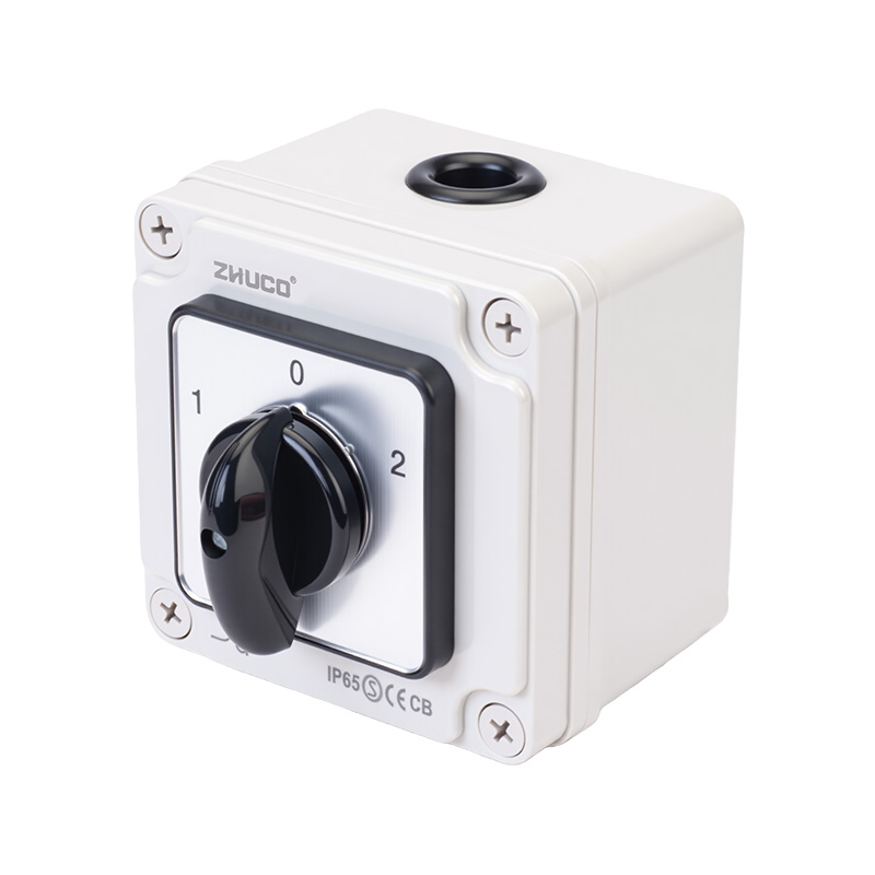 Трехконтурный защищенный переключатель ZHUCO SZW26-32/D303.3EF с защитой IP65