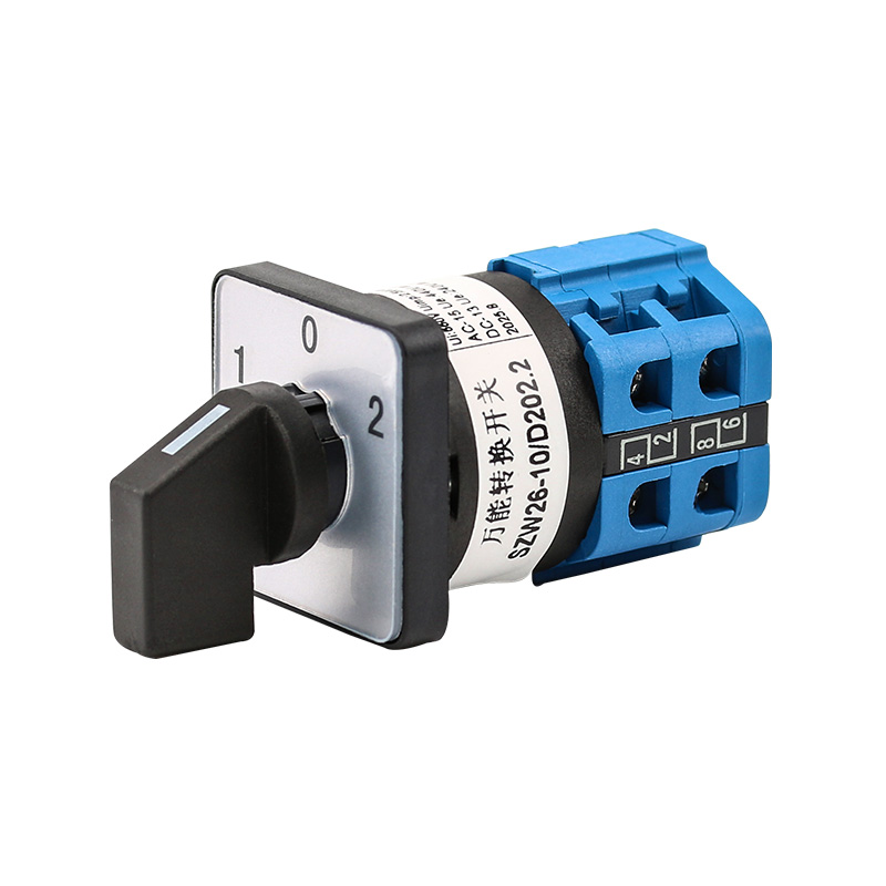 ZHUCO SZW26-10/D202.2 1-0-2 Трехпозиционный двухсекционный переключатель ZHUCO SZW26-10/D202.2 1-0-2 Трехпозиционный двухсекционный переключатель