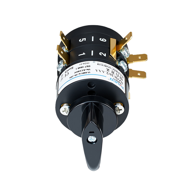 ЧЖУКО HZ5B-20/2.AAA 1-0-2 Трехпозиционный двухсекционный комбинированный переключатель