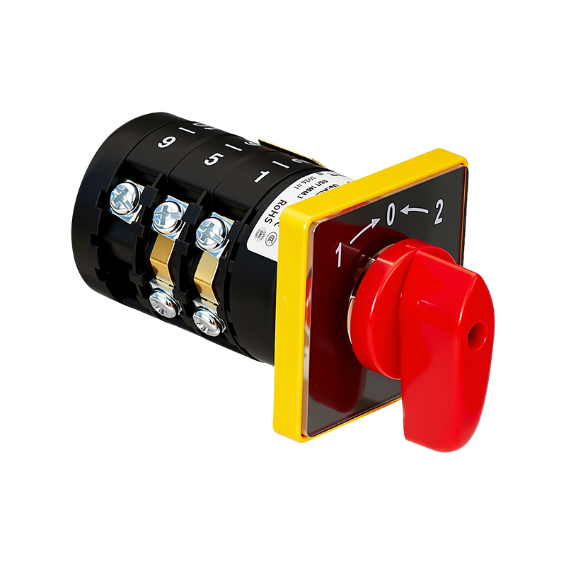 ZHUCO HZ5B-10/B005.3 1-0-2 Трехпозиционный трехсекционный самосбрасывающийся комбинированный переключатель