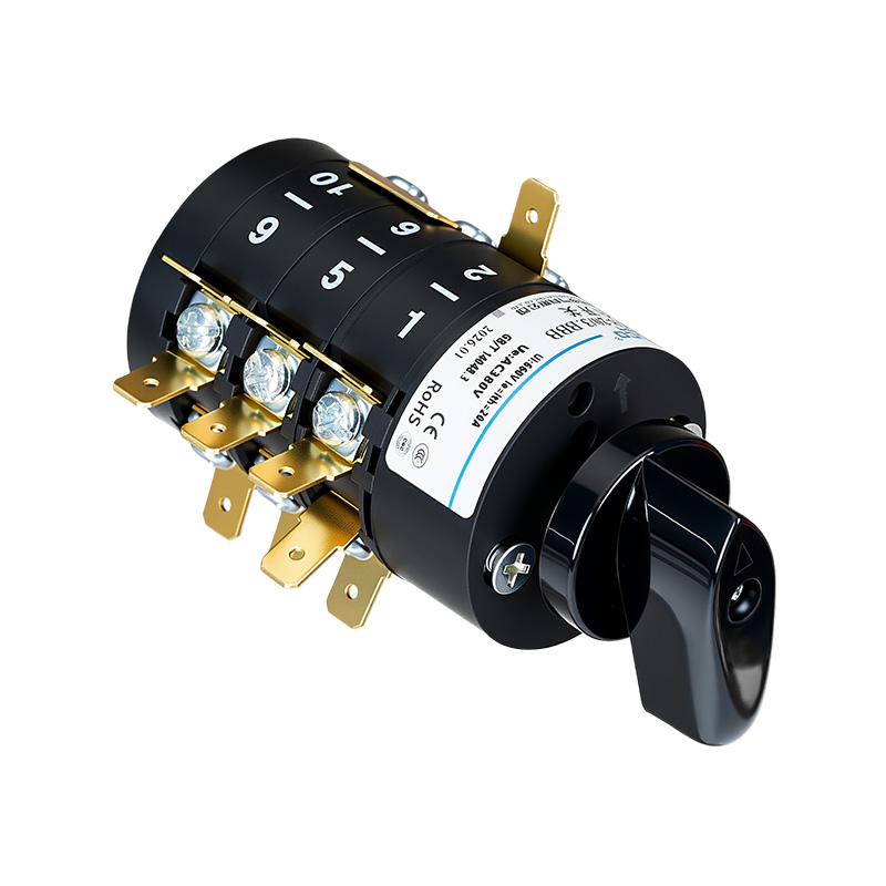 ЧЖУКО HZ5B-20/3.BBB 1-0-2-3-4-5-6-7 Восьмипозиционный трехсекционный комбинированный переключатель