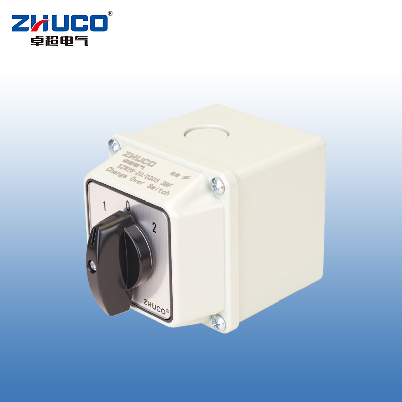 ZHUCO SZW26-20/D303.3BF IP65 защищенный трехконтурный переключатель