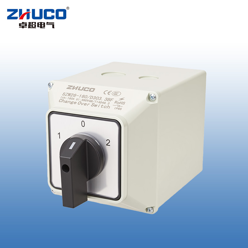 ZHUCO SZW26-160/D303.3BF Сверхвысокоточный трехконтурный защитный переключатель IP65
