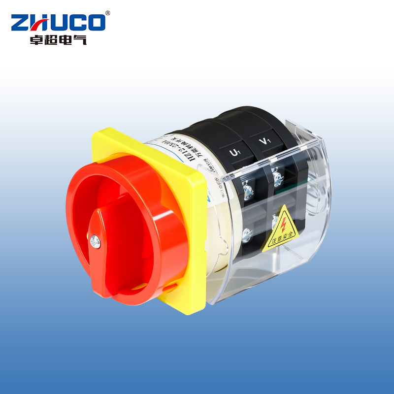 ZHUCO HZ12-25/04 0-1 Двухпозиционный двухсекционный переключатель отключения питания