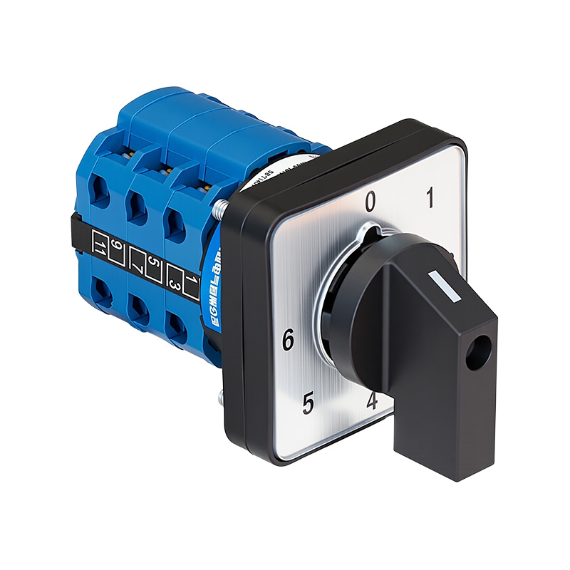 ZHUCO SZW26-20/0-6.3 0-1-2-3-4-5-6 Семипозиционный трехсекционный переключатель