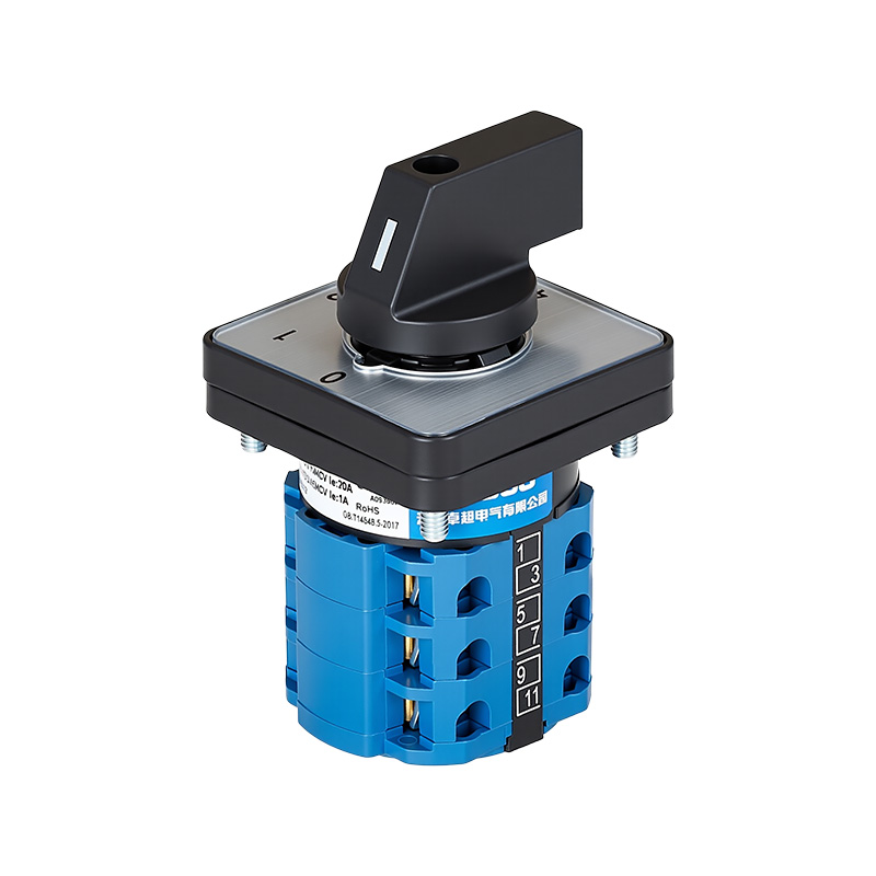 ZHUCO SZW26-20/0-4.3 0-1-2-3-4 Пятипозиционный трехсекционный переключатель