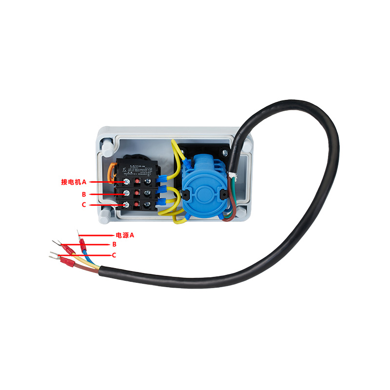 ZHUCO SZW26-20/5.5N.3 Трехфазный аварийный выключатель прямого/обратного хода