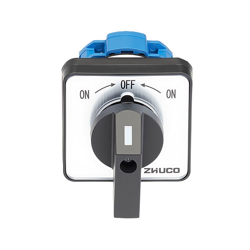 ZHUCO SZW26-20/B101.1 ВКЛ-ВЫКЛ-ВКЛ Трехпозиционный односекционный самовосстанавливающийся переключатель