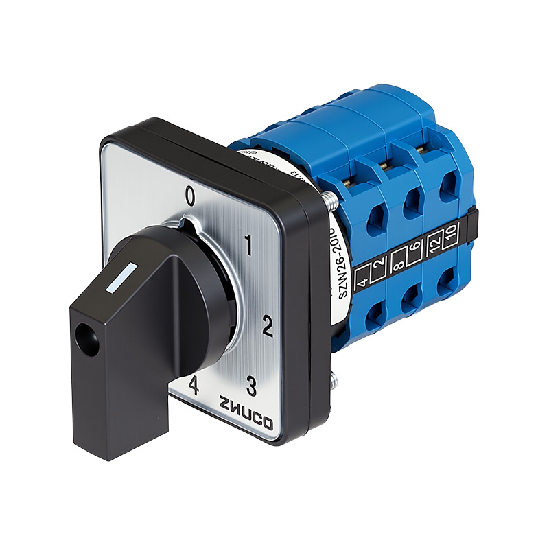 ZHUCO SZW26-20/0-6.3 0-1-2-3-4-5-6 Семипозиционный трехсекционный переключатель