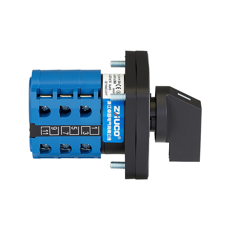 ZHUCO SZW26-20/0-6.3 0-1-2-3-4-5-6 Семипозиционный трехсекционный переключатель