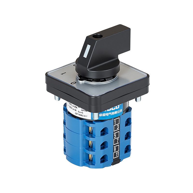 ZHUCO SZW26-20 0-2.3 0-1-2 Трехпозиционный трехсекционный переключатель