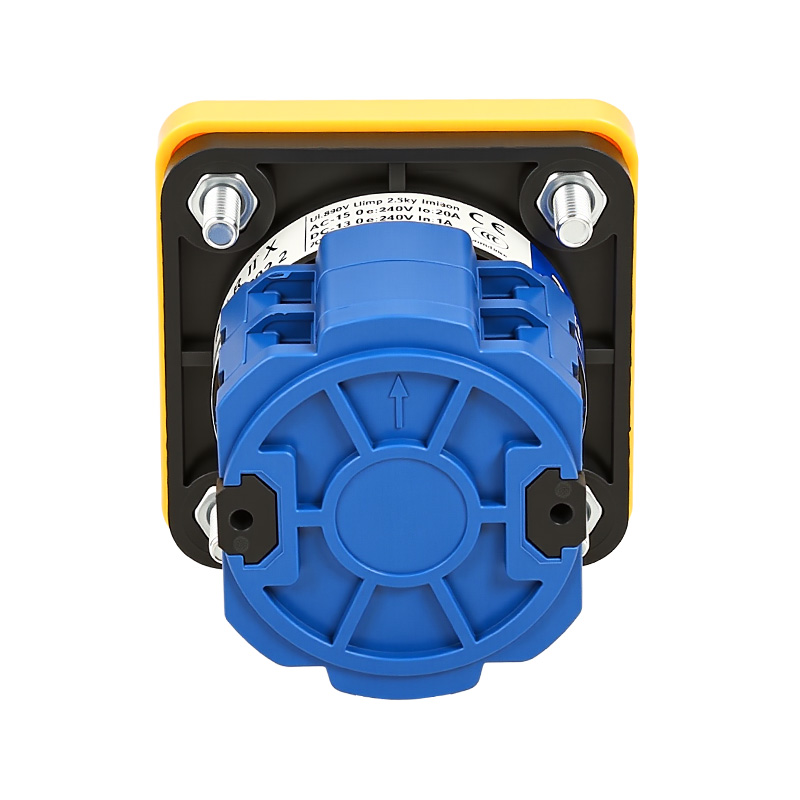 ZHUCO SZW26-20/D202.2 Желтая панель красная ручка 1-0-2 трехпозиционный двухсекционный переключатель ZHUCO SZW26-20/D202.2 Желтая панель красная ручка 1-0-2 трехпозиционный двухсекционный переключатель