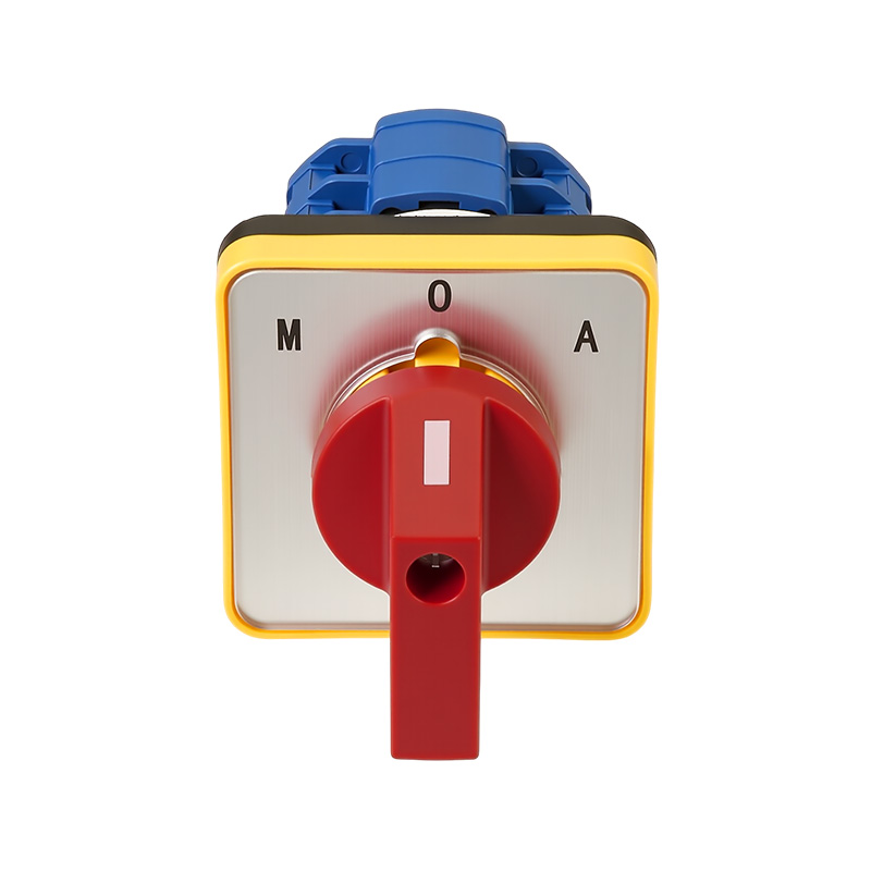 ZHUCO SZW26-20D/202.2 Серебряная панель с красной ручкой 1-0-2 трехпозиционный двухсекционный переключатель