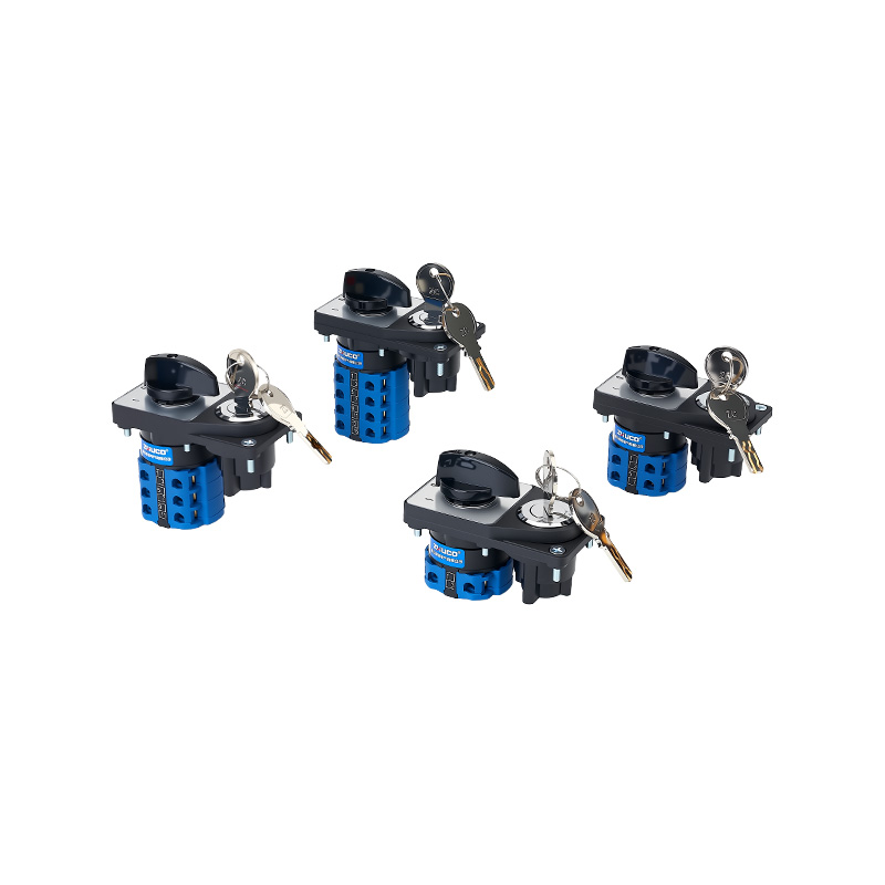 ZHUCO SZW26-20/D101.1YS Трехпозиционный односекционный переключатель с электронным замком