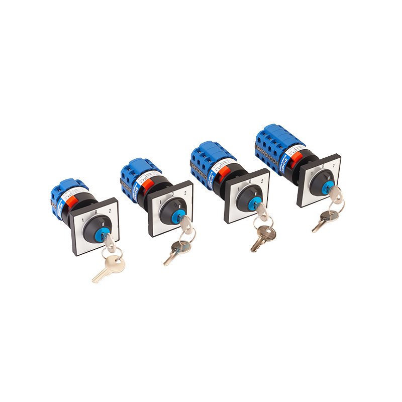 ZHUCO SZW26-20C/D202.2Y Трехпозиционный двухсекционный запираемый одноотверстийный монтажный переключатель