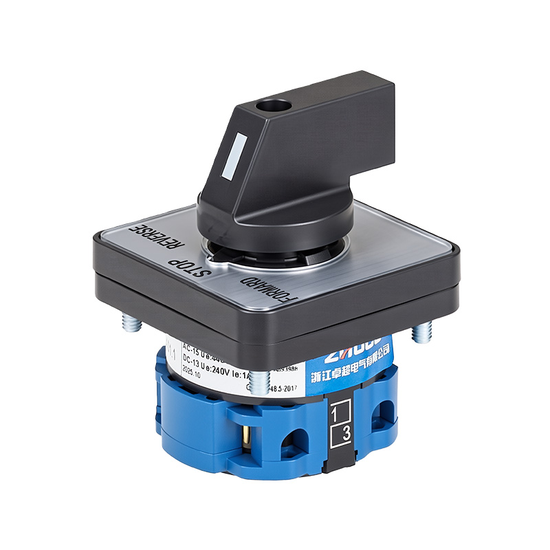 ZHUCO SZW26-20/D101.1 ВПЕРЕД-СТОП-НАЗАД Трехпозиционный односекционный переключатель