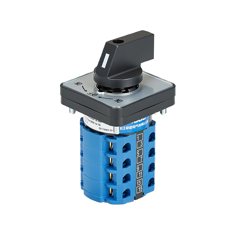 ZHUCO SZW26-20/B404.4 ВКЛ-ВЫКЛ-ВКЛ Трехпозиционный четырехсекционный самосбрасывающийся переключатель