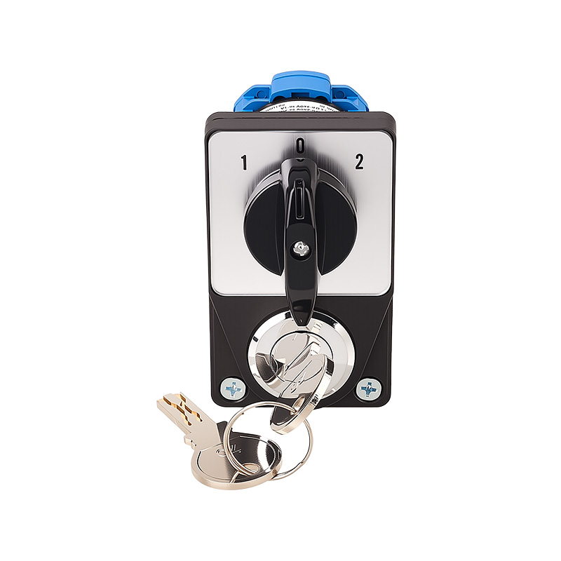 ZHUCO SZW26-20/D101.1YS Трехпозиционный односекционный переключатель с электронным замком