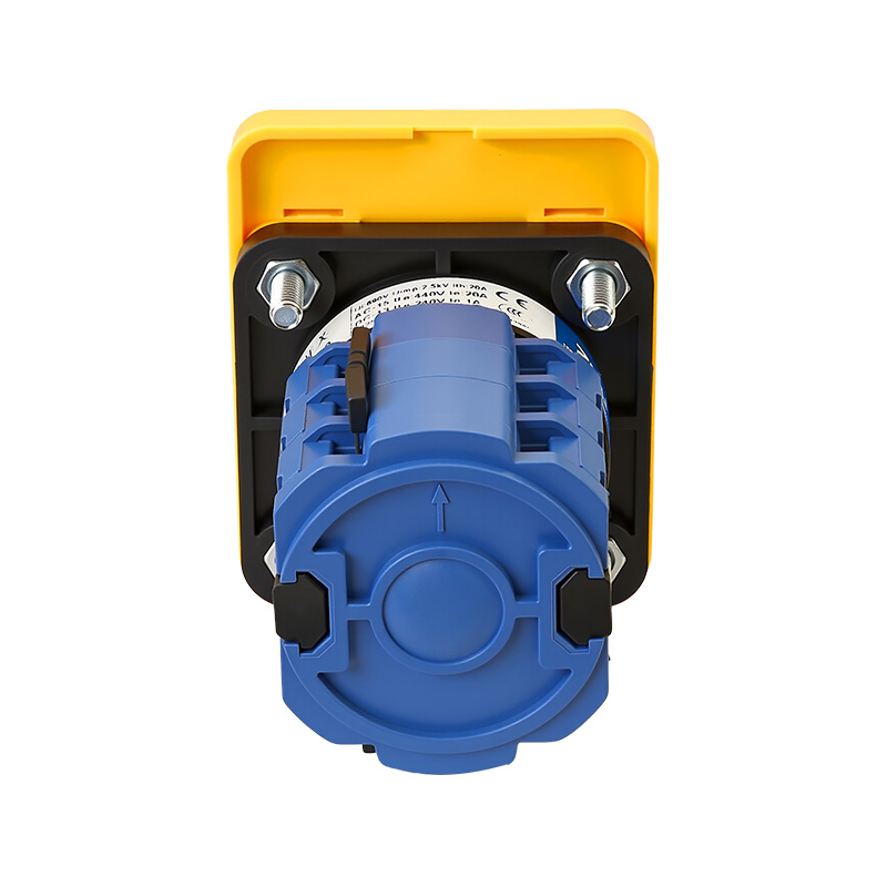 ZHUCO SZW26-20/YH5.3HH Длинная серебристая панель с красной ручкой, семипозиционный трехканальный переключатель напряжения