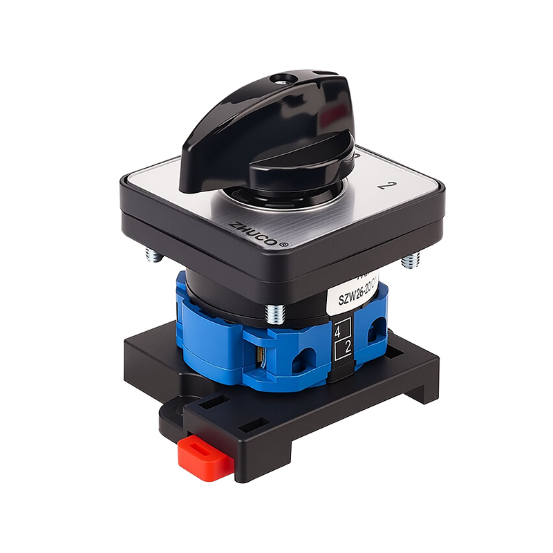 ZHUCO SZW26-20/D101.1-B11R 1-0-2 Трехпозиционный односекционный переключатель крепления рельса