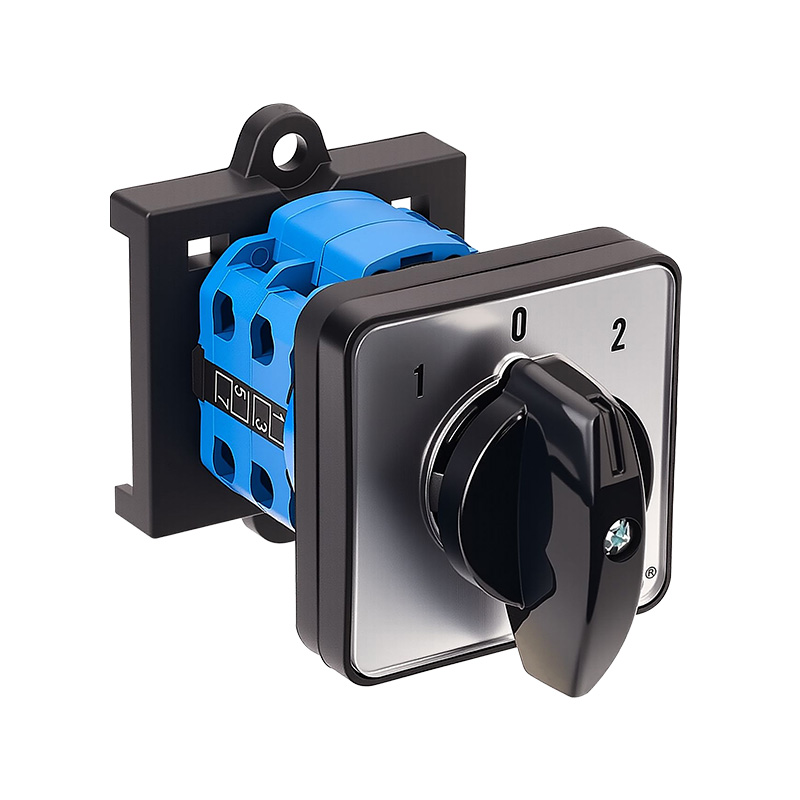 ZHUCO SZW26-20 D202.2-B11R Трехпозиционный двухсекционный переключатель крепления на DIN-рейку