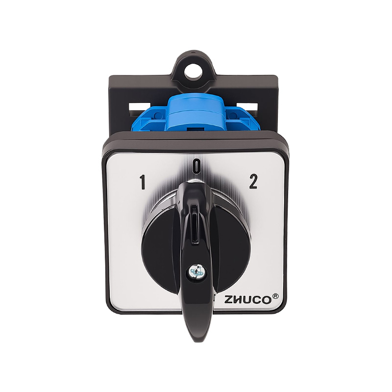 ZHUCO SZW26-20 D202.2-B11R Трехпозиционный двухсекционный переключатель крепления на DIN-рейку