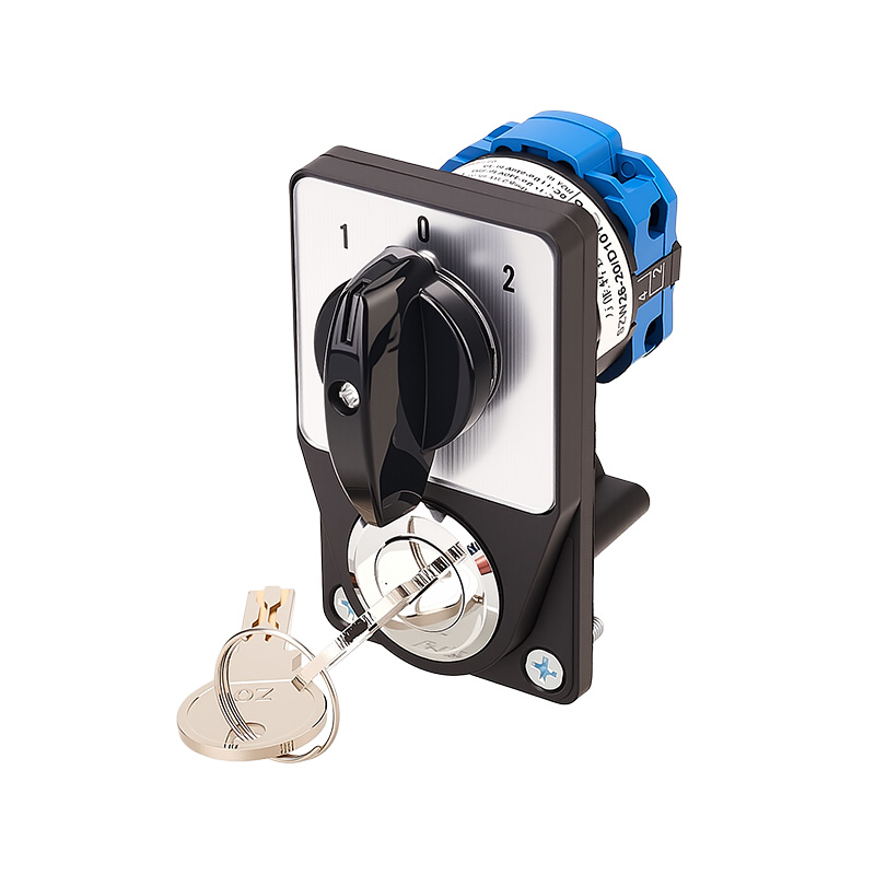 ZHUCO SZW26-20/D101.1YS Трехпозиционный односекционный переключатель с электронным замком