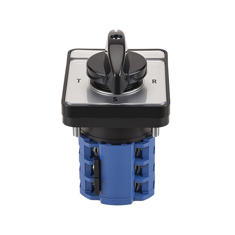 ZHUCO SZW26-20/LH3.3 Круглый длинный панельный трехпозиционный трехканальный переключатель тока 0-RST