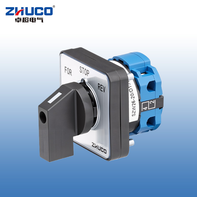 ZHUCO SZW26-20 D101.1 FOR-STOP-REV Трехпозиционный односекционный переключатель
