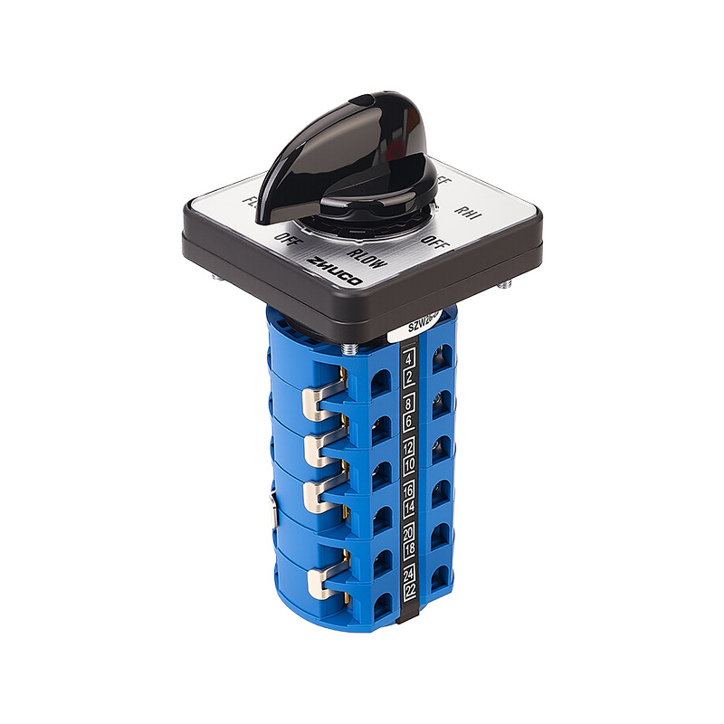 ZHUCO SZW26-25/7206.6 Восьмипозиционный шестисекционный переключатель переключения высокоскоростного/низкоскоростного фрезерного станка прямого/обратного хода