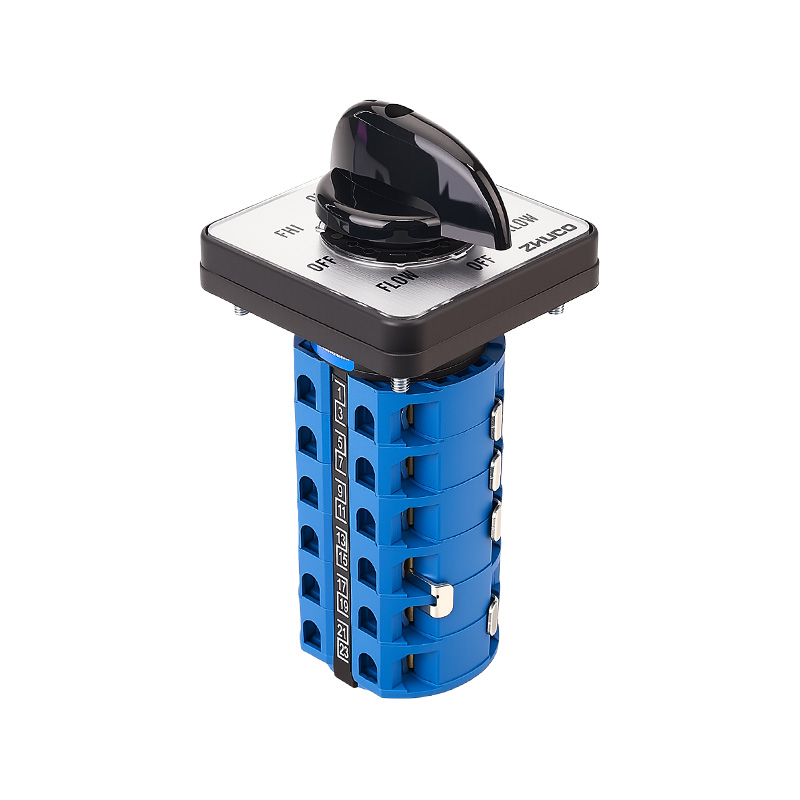 ZHUCO SZW26-25/7206.6 Восьмипозиционный шестисекционный переключатель переключения высокоскоростного/низкоскоростного фрезерного станка прямого/обратного хода