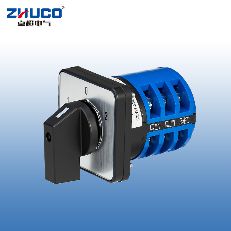 ZHUCO SZW26-32 D303.3 1-0-2 Трехпозиционный трехсекционный переключатель