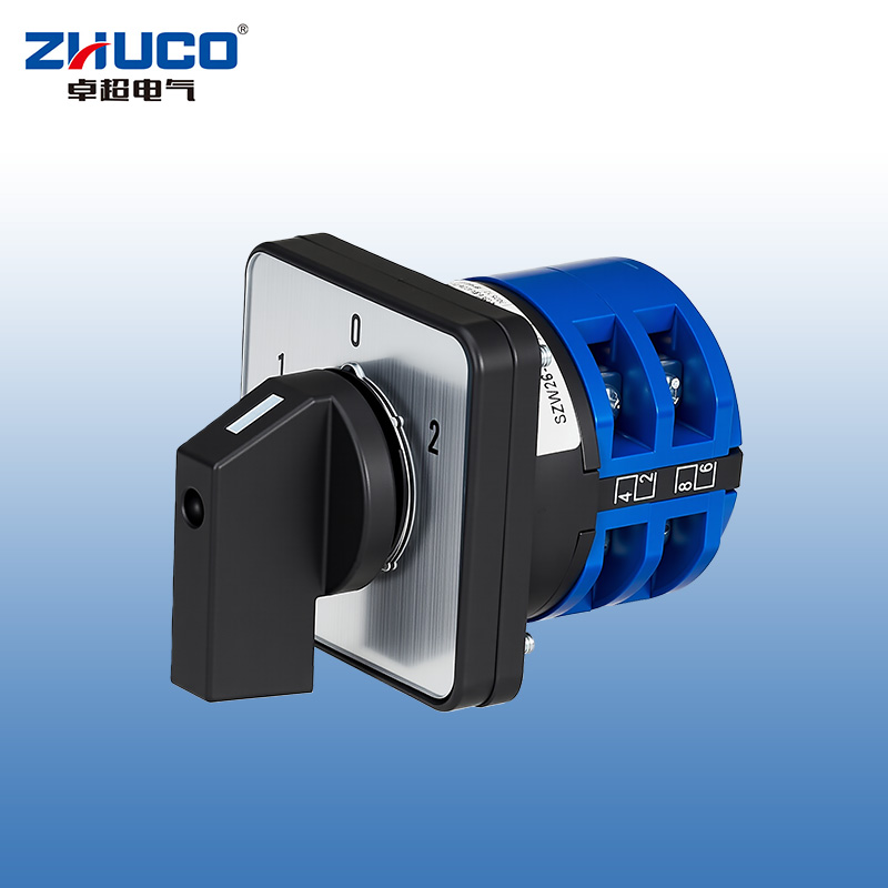 ZHUCO SZW26-32 D202.2 1-0-2 Трехпозиционный двухсекционный переключатель