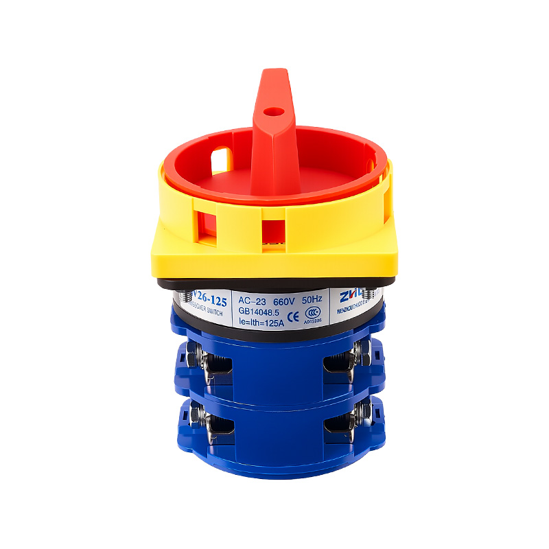 ZHUCO SZW26-125/2GS OFF-ON двухпозиционный двухсекционный выключатель питания