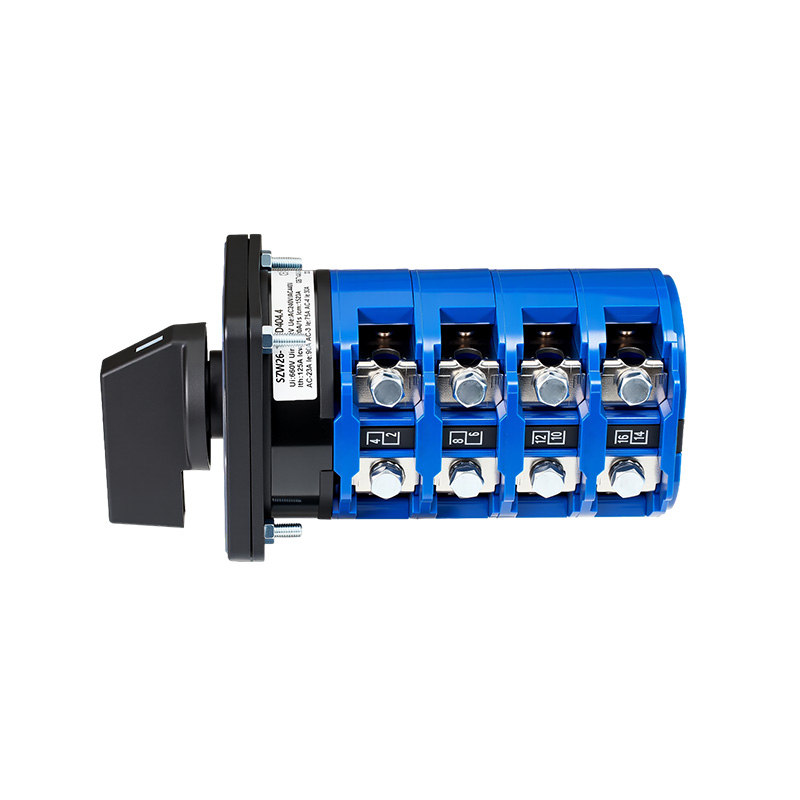 ZHUCO SZW26-125/D404.4 1-0-2 Трехпозиционный четырехсекционный сильноточный переключатель