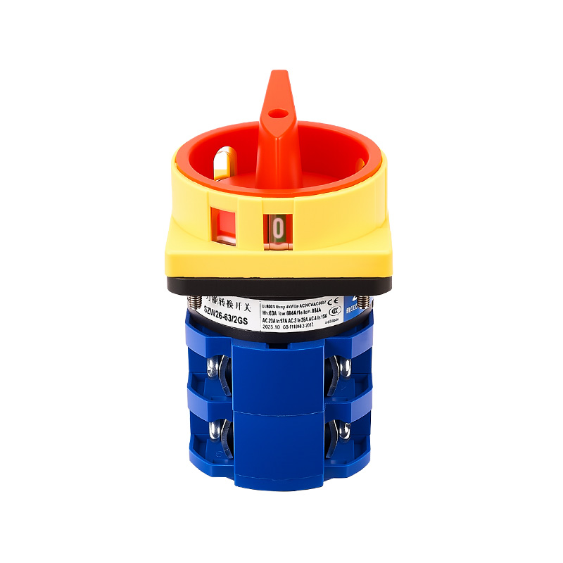 ZHUCO SZW26-63/2GS OFF-ON Двухпозиционный двухполюсный выключатель питания