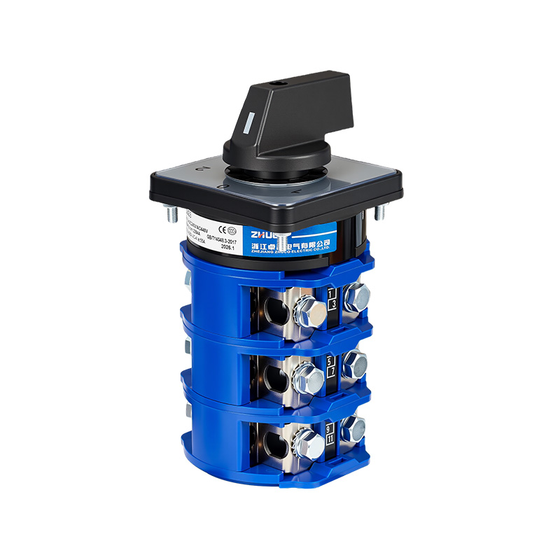 ZHUCO SZW26-160/D303.3 1-0-2 Трехпозиционный трехсекционный сильноточный переключатель ZHUCO SZW26-160/D303.3 1-0-2 Трехпозиционный трехсекционный сильноточный переключатель