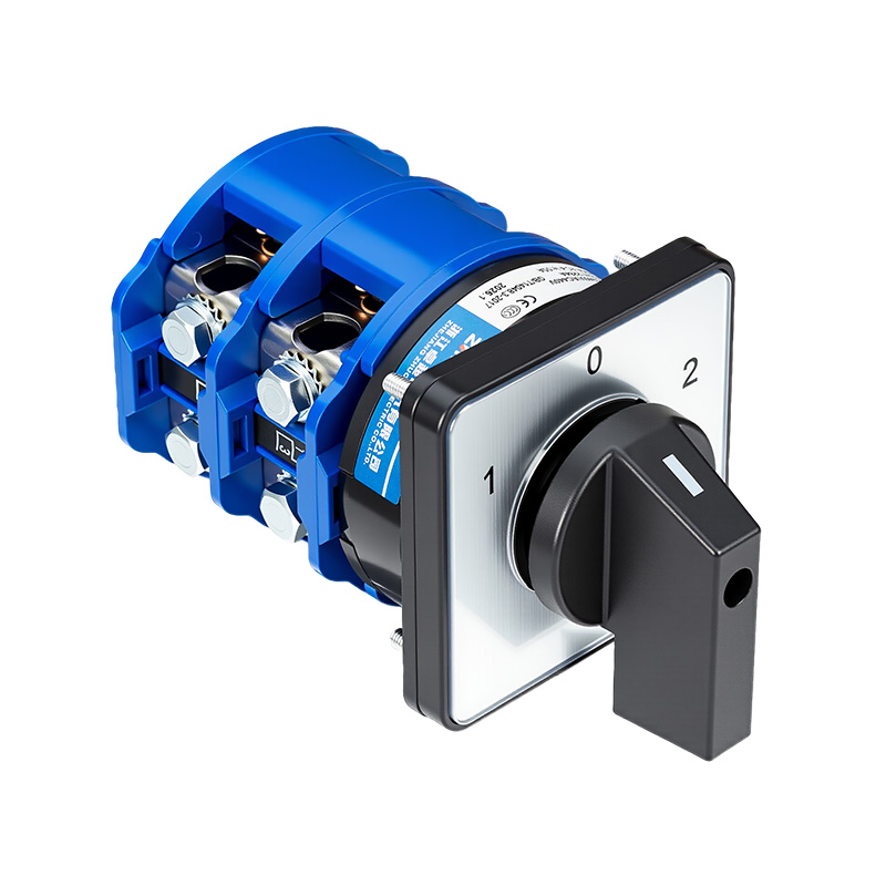 ZHUCO SZW26-160/D202.2 1-0-2 Трехпозиционный двухсекционный сильноточный переключатель