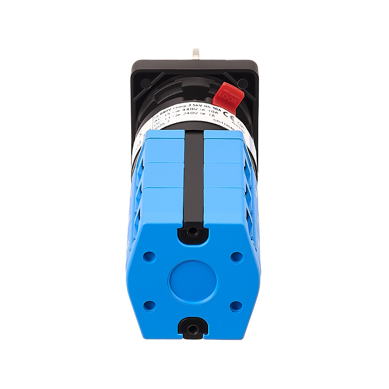 ZHUCO SZW26X-10C/D303.3Y 1-0-2 Трехпозиционный трехсекционный компактный запирающийся одноотверстийный монтажный переключатель