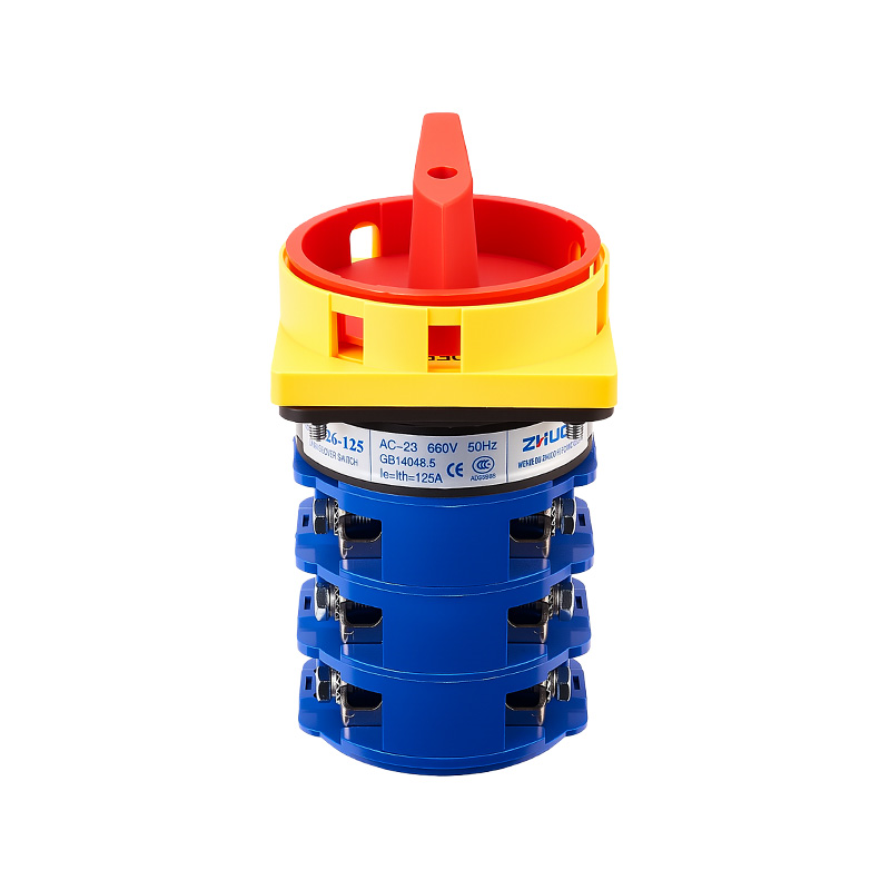 ZHUCO SZW26-125/3GS OFF-ON двухпозиционный трехсекционный выключатель питания ZHUCO SZW26-125/3GS OFF-ON двухпозиционный трехсекционный выключатель питания